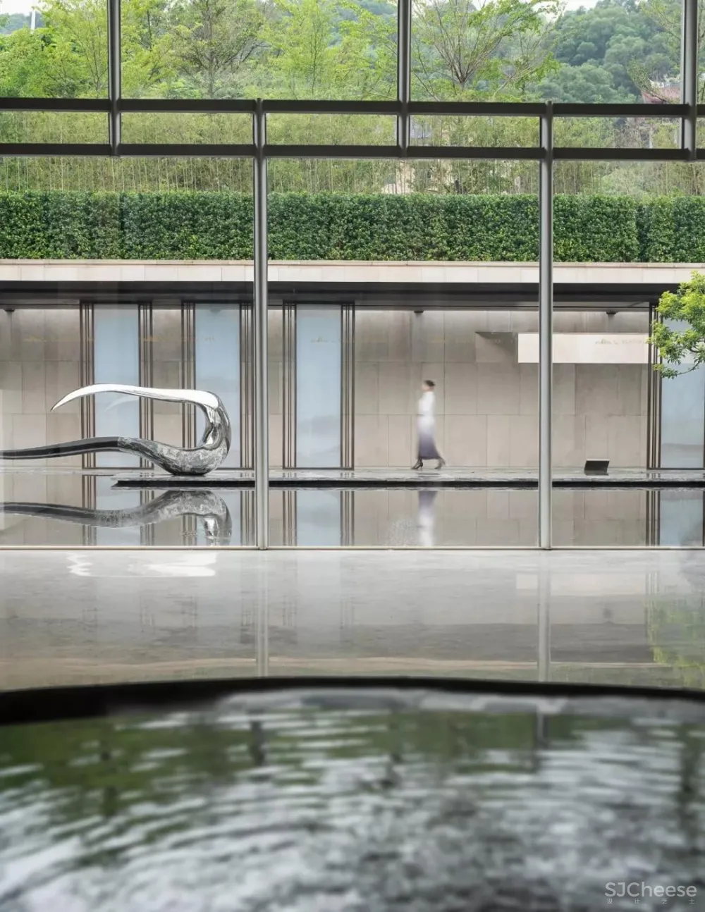 李益中空间设计新作 | 1000㎡俊逸灵动的美学馆体验式的“去销售化”售楼空间,融功能性于艺术氛围中!