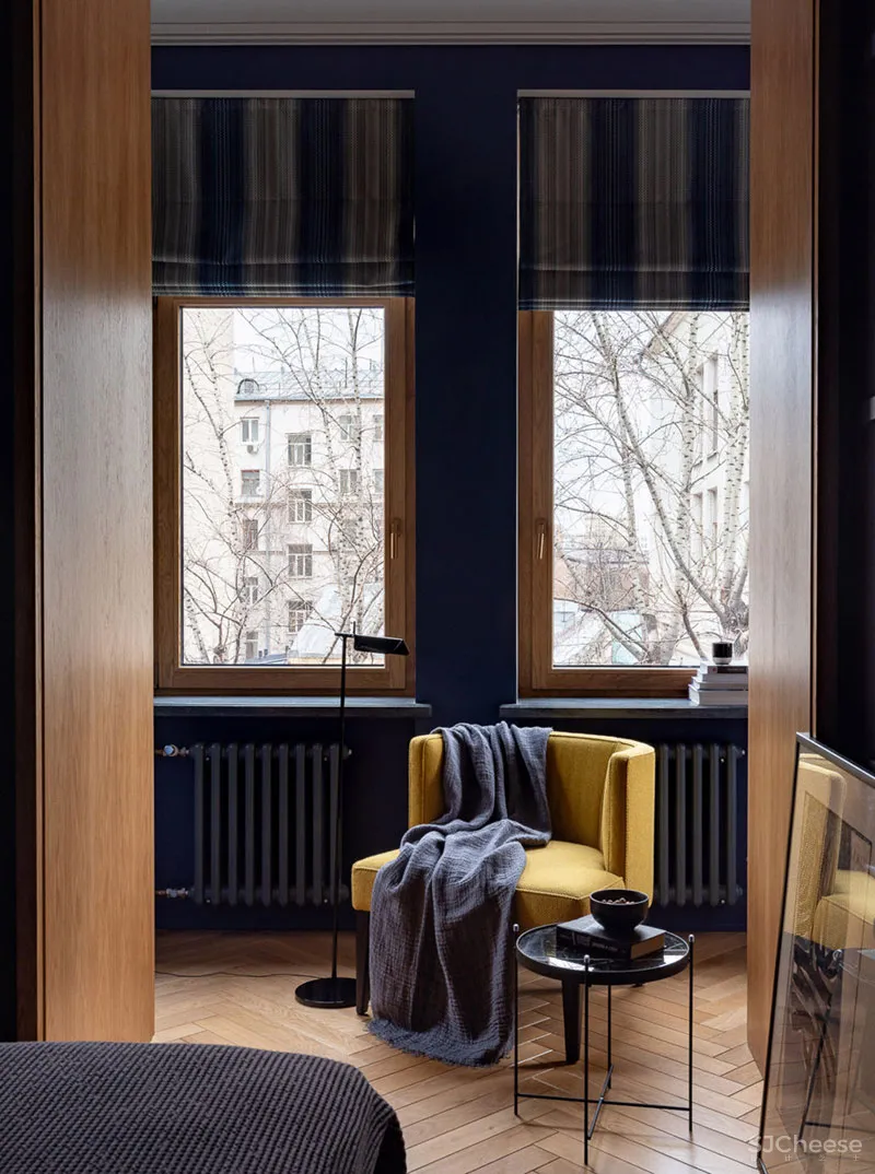 莫斯科一间135平米新艺术运动风格公寓设计