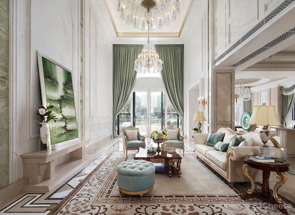 新作| 3000㎡独栋别墅，法式优雅，精致奢华