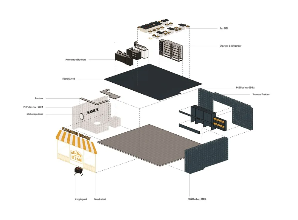 Glamo Studio | 韩国首尔一家83平米啤酒吧