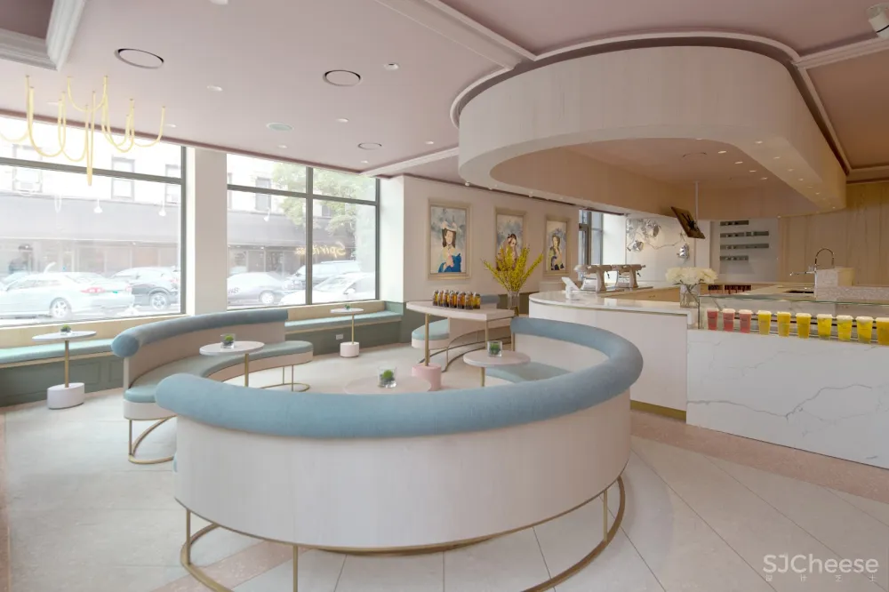 首发 | New Practice Studio:曼哈顿粉色清新Spritea茶屋