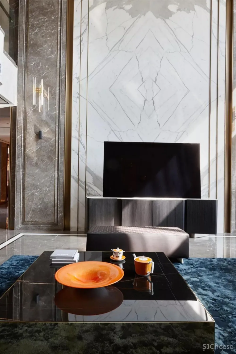 名仕汇设计 | 450㎡顶层复式的摩登与优雅!