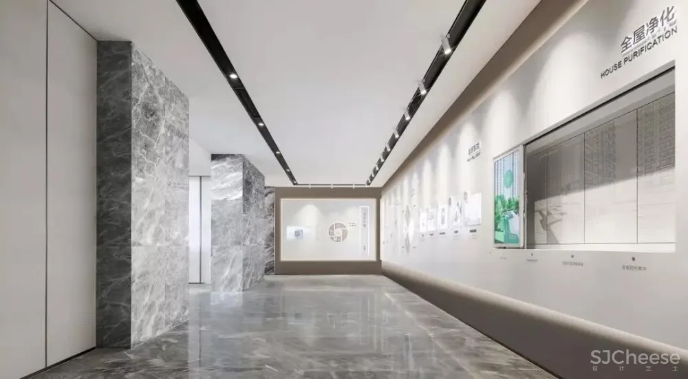 新作 | 1600㎡现代中式轻奢美学体验营销中心