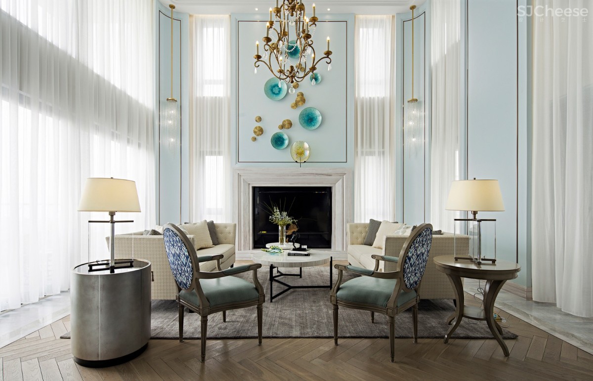 鸿艺源设计丨深圳壹方中心私宅:静雅新中式,风韵自清逸