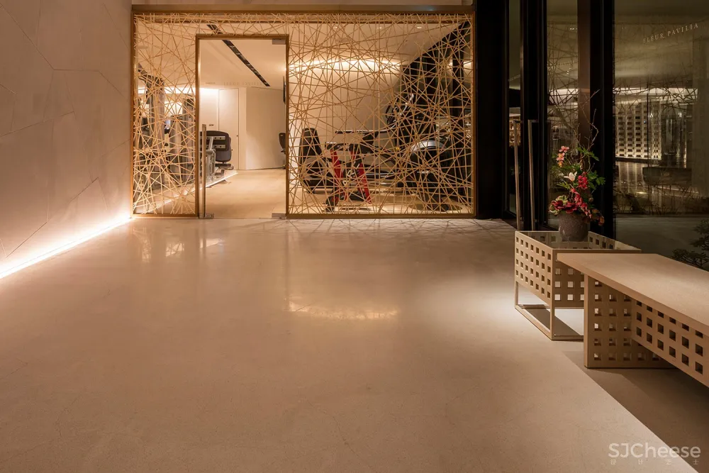 Uchida Design Inc. | 香港 Fleur Pavilia公寓会所及门厅