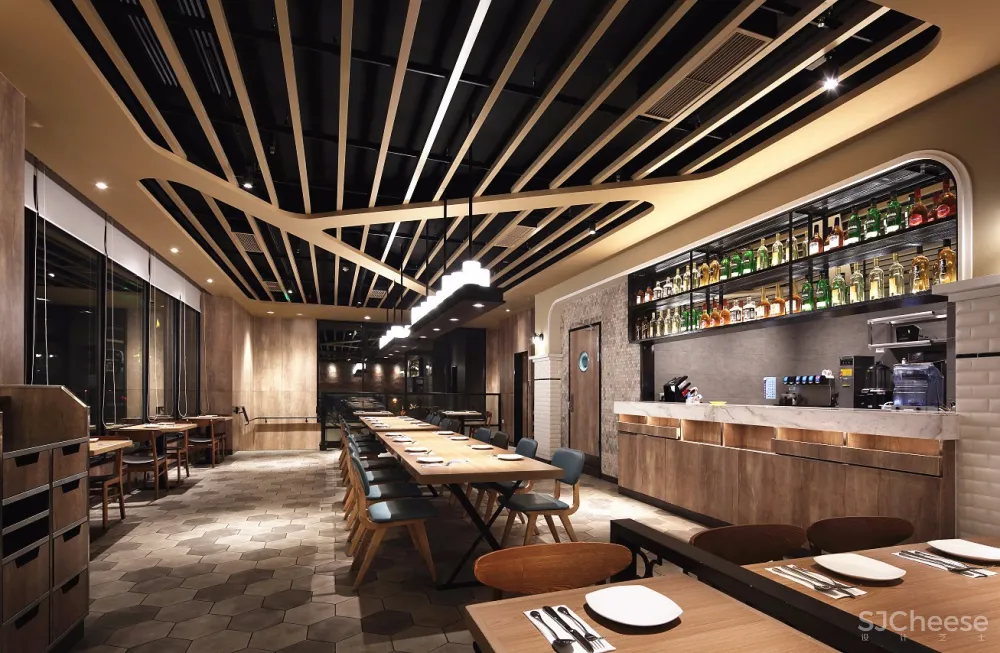 青岛餐饮空间设计【艺鼎新作】与必胜客一起 走进地中海的和煦风情