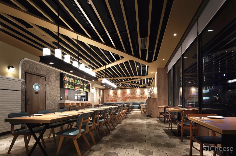 青岛餐饮空间设计【艺鼎新作】与必胜客一起 走进地中海的和煦风情