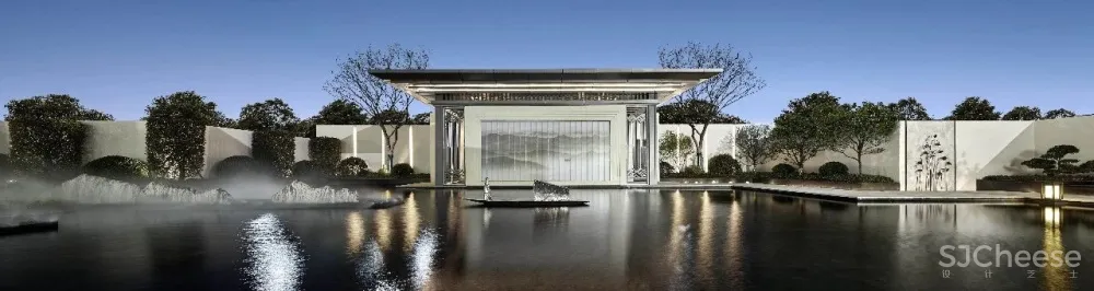 【集艾设计新作】3600㎡东方雅致宁波海语天下售楼中心