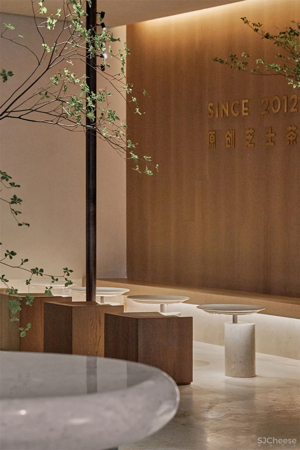 绽放设计 | 城市山水-喜茶厦门磐基名品中心店