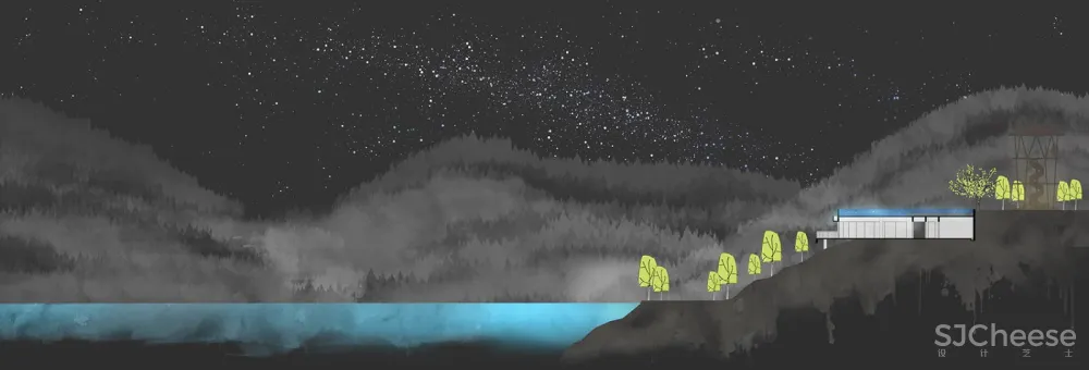 新作 | 中国美术学院风景建筑设计研究总院:杭州 星舟 – 富春江畔的空中泳池