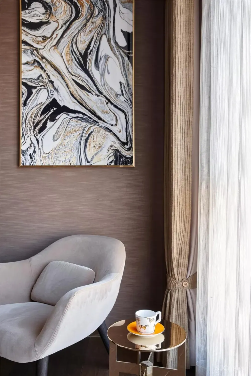 名仕汇设计 | 450㎡顶层复式的摩登与优雅!