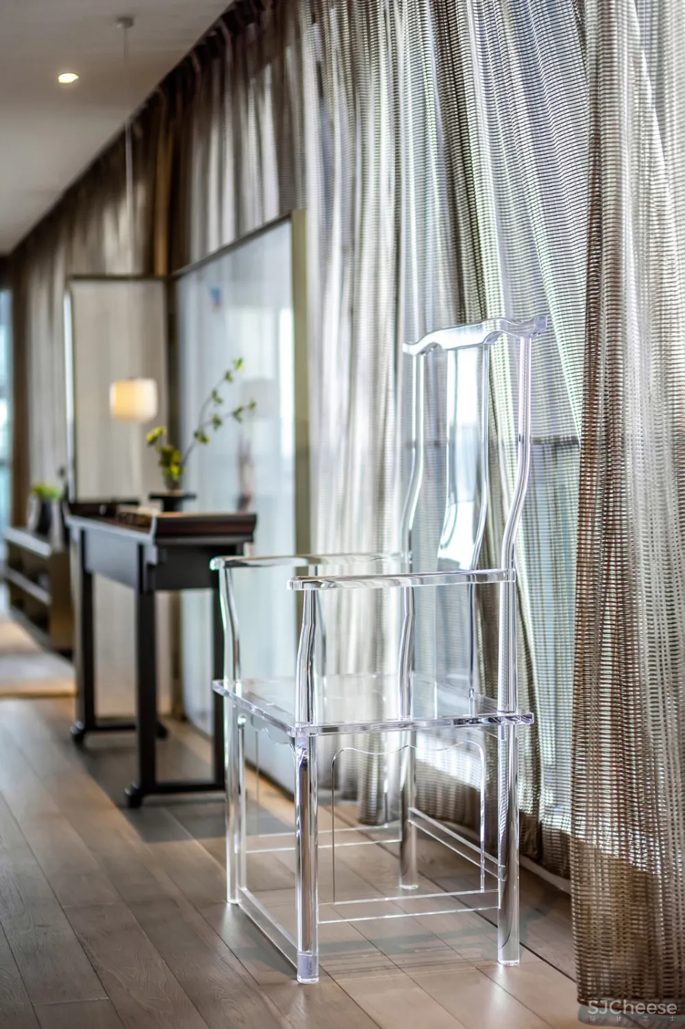 鸿艺源设计丨深圳壹方中心私宅:静雅新中式,风韵自清逸