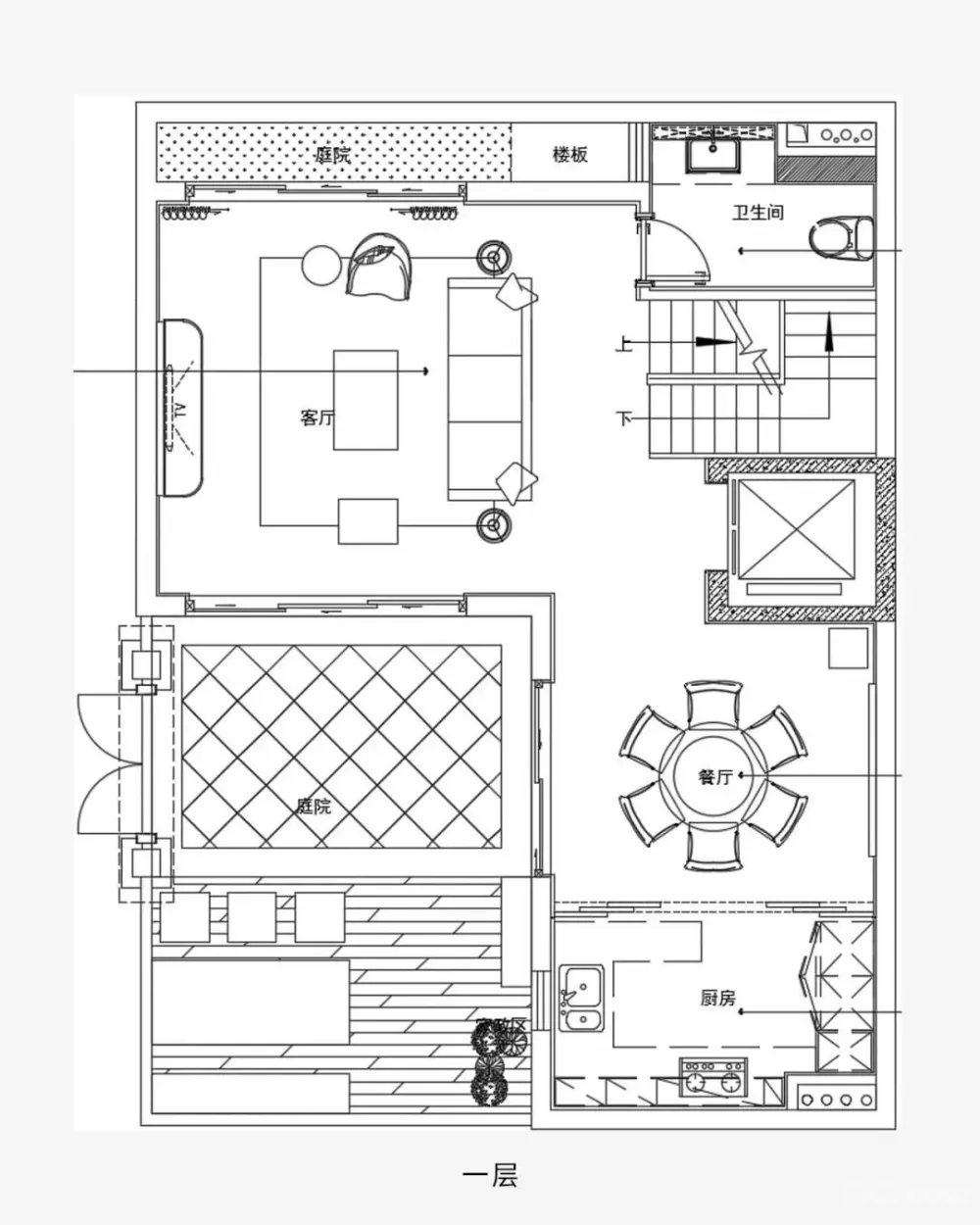 创时空设计 | 三层别墅的软装设计方案,享受生活的闲雅与安适!