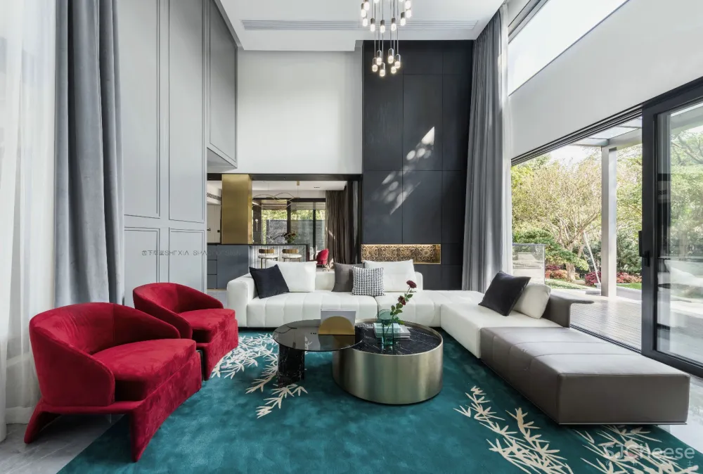 【宁洁设计作品 | 一半冷艳 · 一半迷红 】