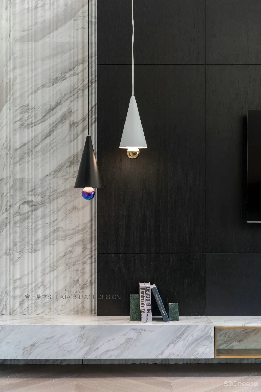 【宁洁设计作品 | 一半冷艳 · 一半迷红 】