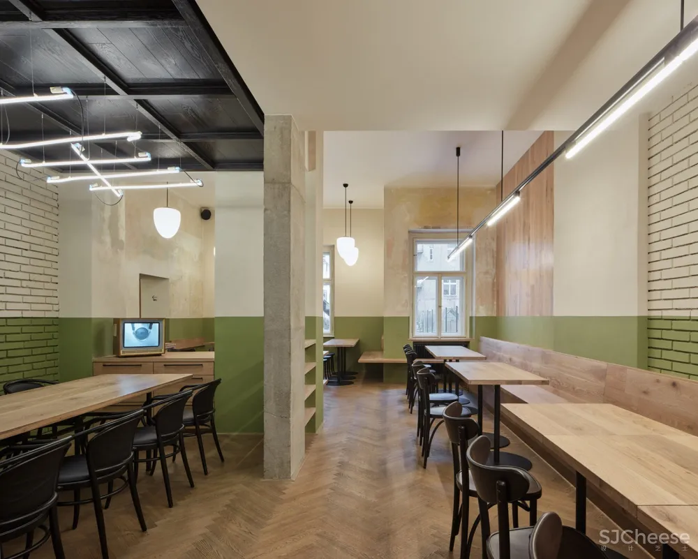 新作 | mar.s architects：布拉格 Výčep餐厅