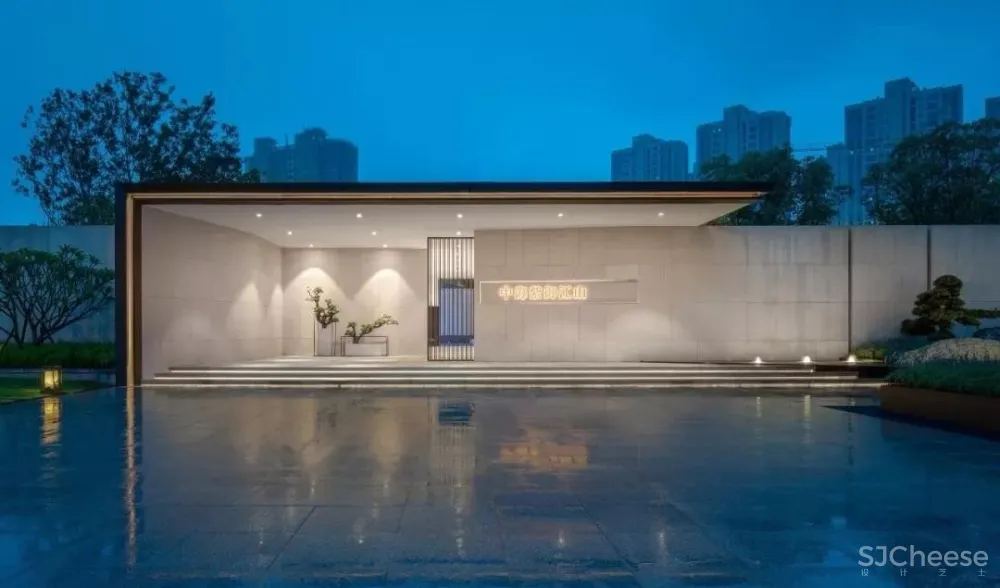 李益中空间设计新作 | 1000㎡俊逸灵动的美学馆体验式的“去销售化”售楼空间,融功能性于艺术氛围中!