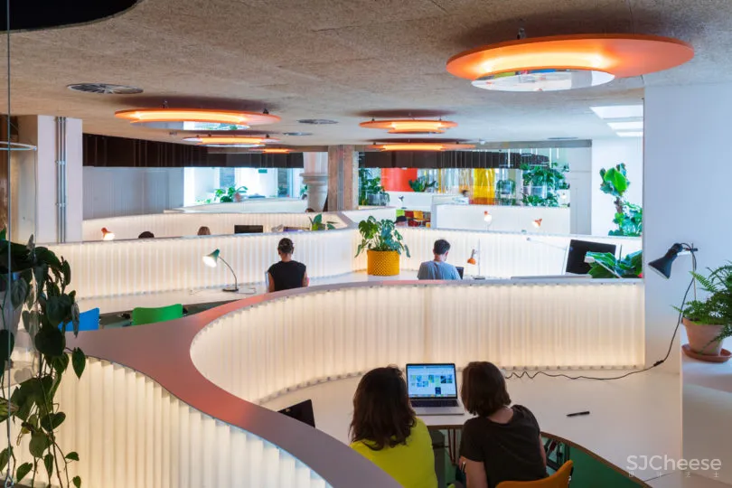 伦敦一家可以托儿的联合办公空间