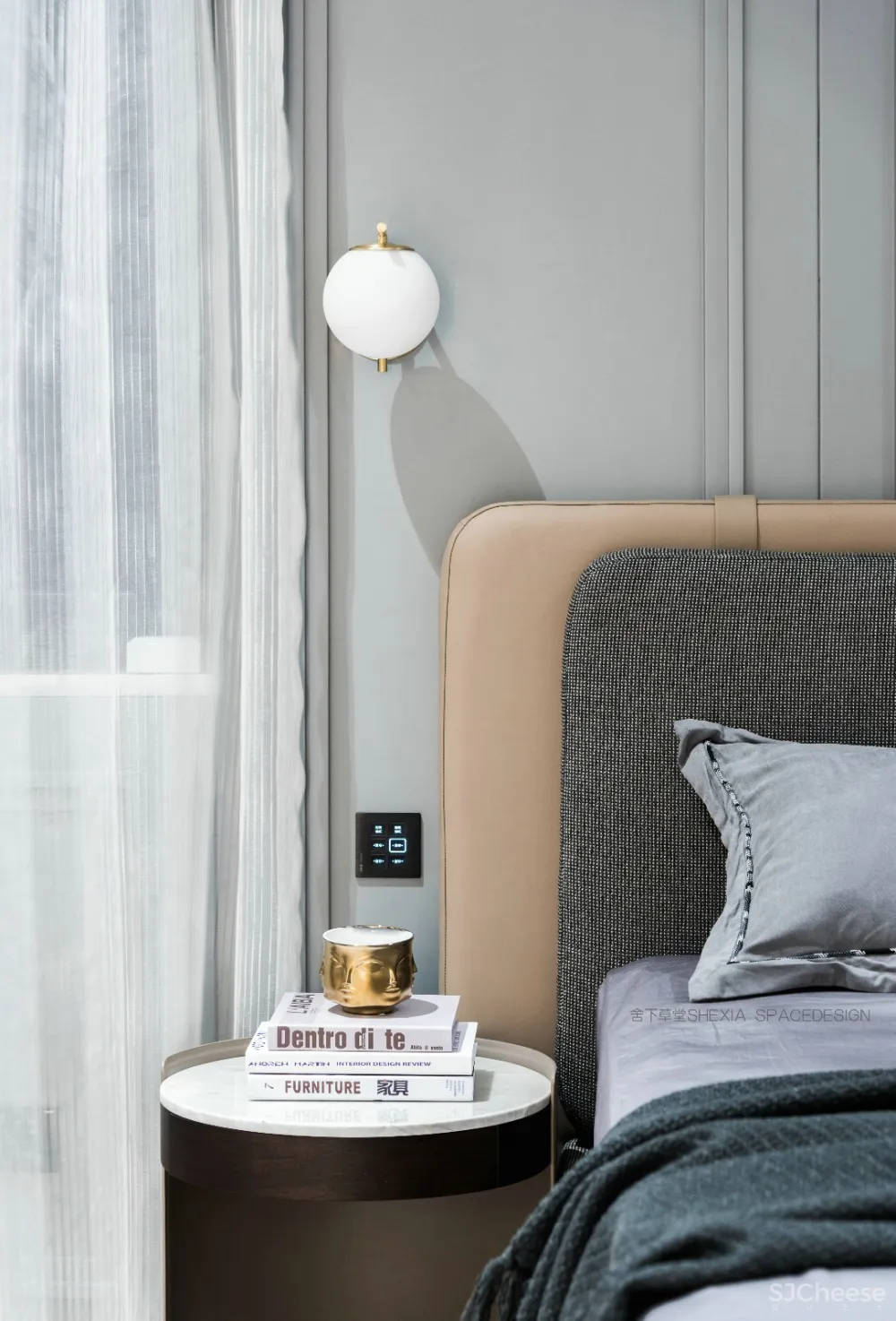 【宁洁设计作品 | 一半冷艳 · 一半迷红 】