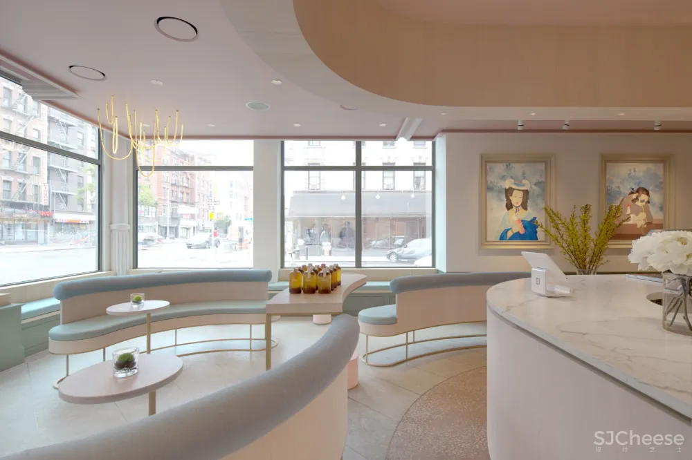 首发 | New Practice Studio:曼哈顿粉色清新Spritea茶屋