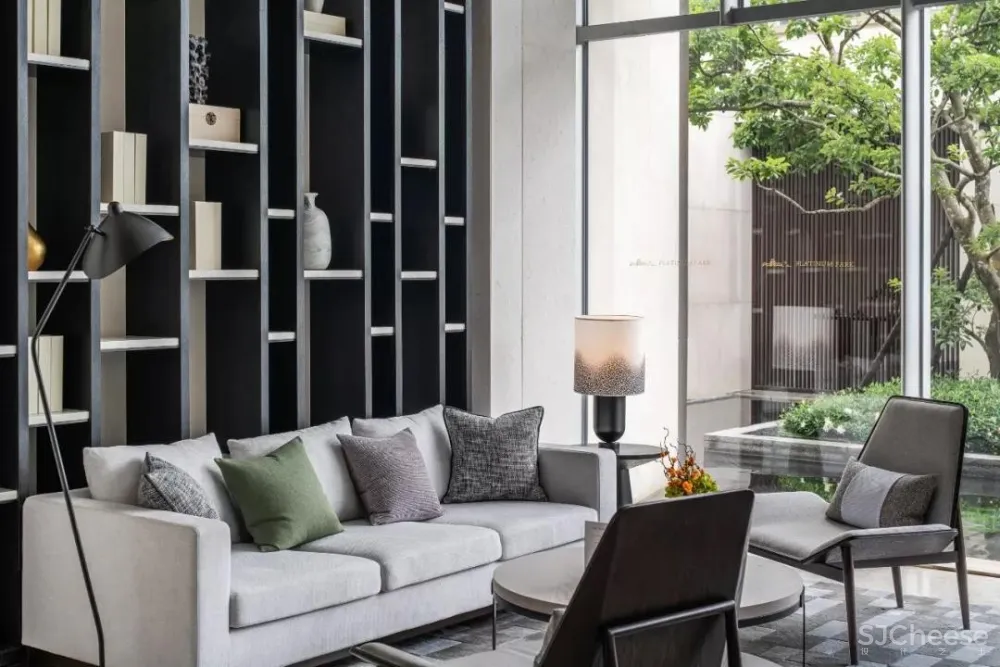 李益中空间设计新作 | 1000㎡俊逸灵动的美学馆体验式的“去销售化”售楼空间,融功能性于艺术氛围中!