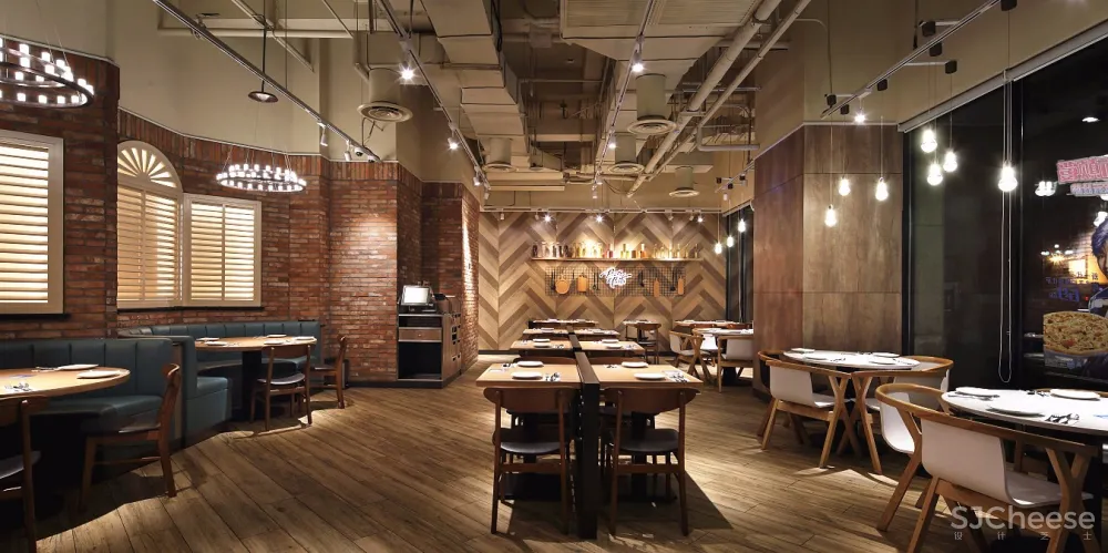 青岛餐饮空间设计【艺鼎新作】与必胜客一起 走进地中海的和煦风情