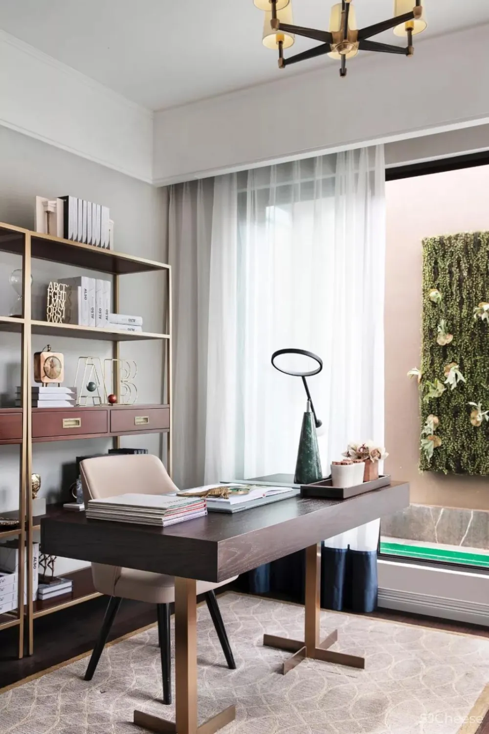 创时空设计 | 三层别墅的软装设计方案,享受生活的闲雅与安适!