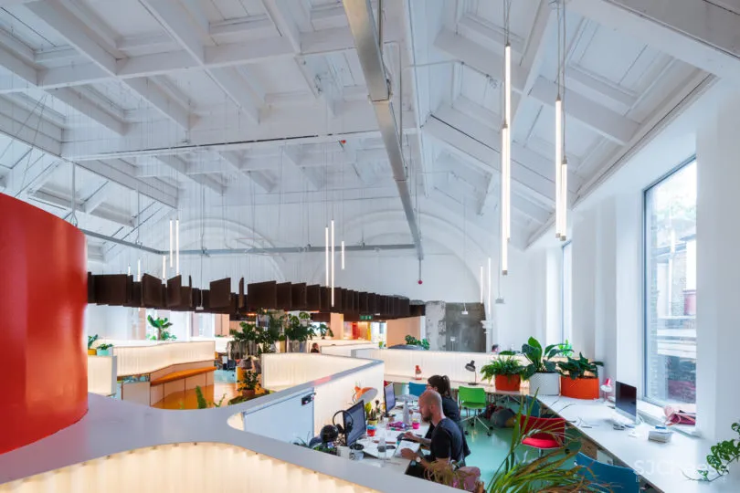 伦敦一家可以托儿的联合办公空间