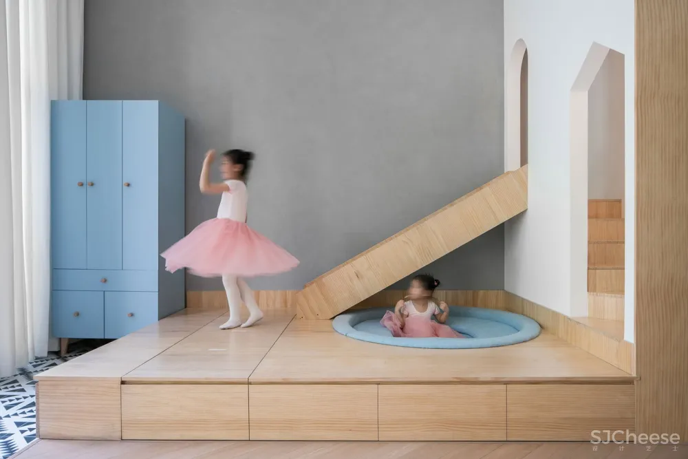 新作 | 大海小燕设计工作室：上海 几何空间 – 二娃乐园