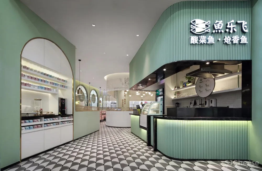 深圳餐饮空间设计,“艺鼎品牌全案”,鱼乐飞