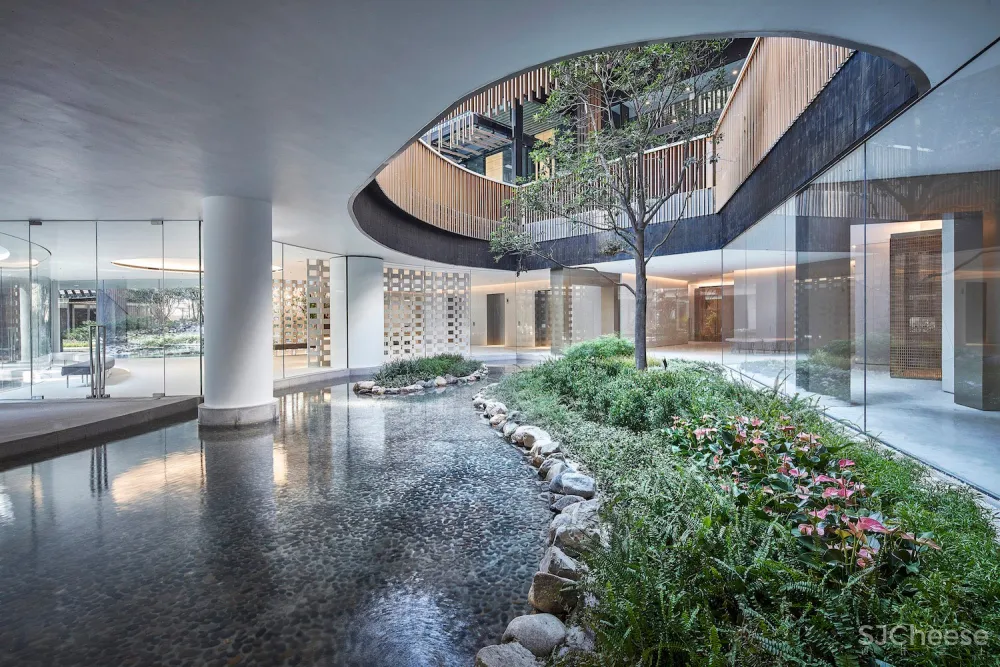 Uchida Design Inc. | 香港 Fleur Pavilia公寓会所及门厅