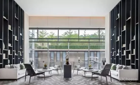 李益中空间设计新作 | 1000㎡俊逸灵动的美学馆体验式的“去销售化”售楼空间,融功能性于艺术氛围中!