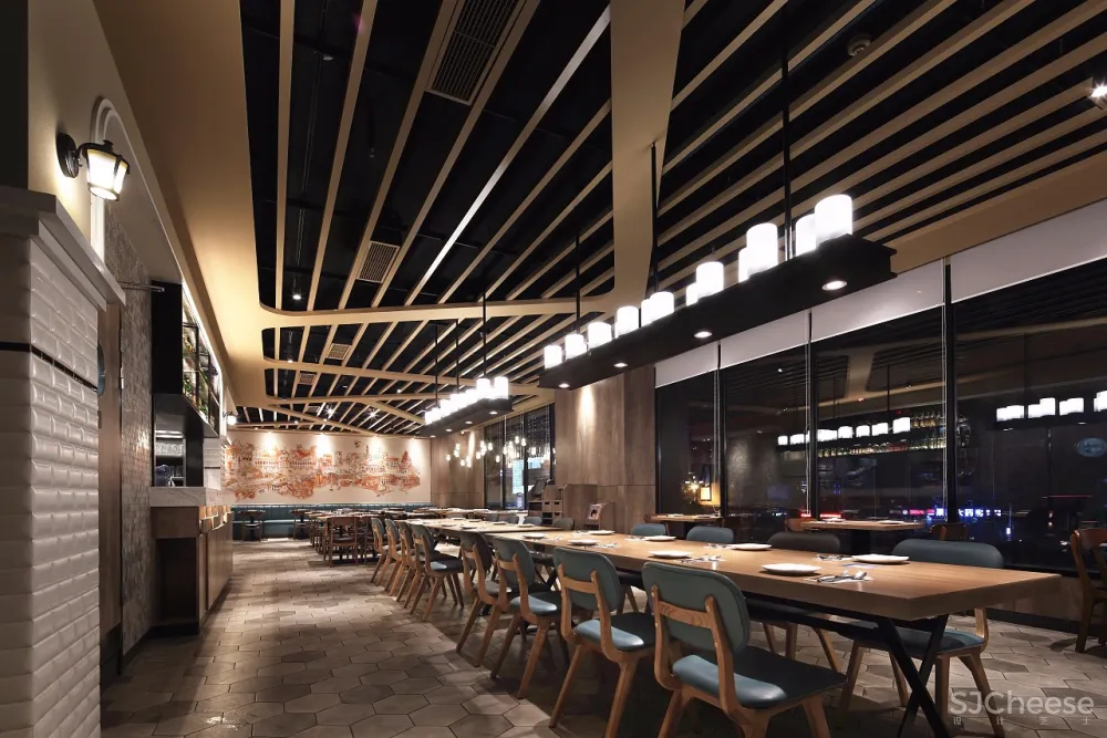 青岛餐饮空间设计【艺鼎新作】与必胜客一起 走进地中海的和煦风情