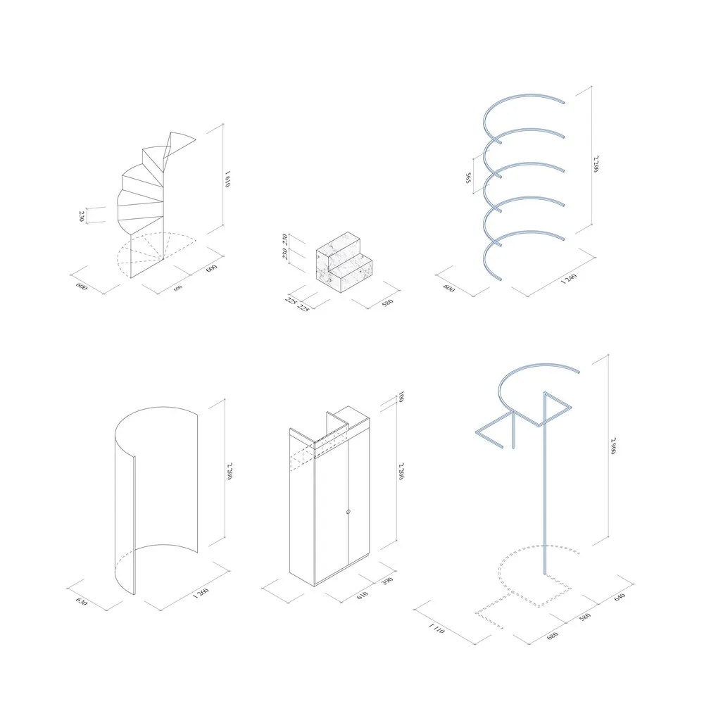 untitled architecture | 米兰住宅顶层改造