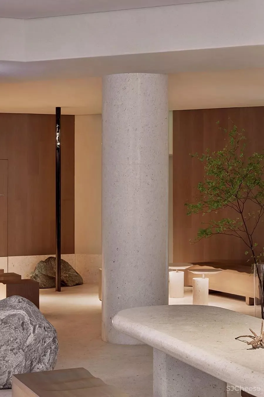 新作 | 厦门喜茶:山之朴拙、茶之简素,构建意境之美!