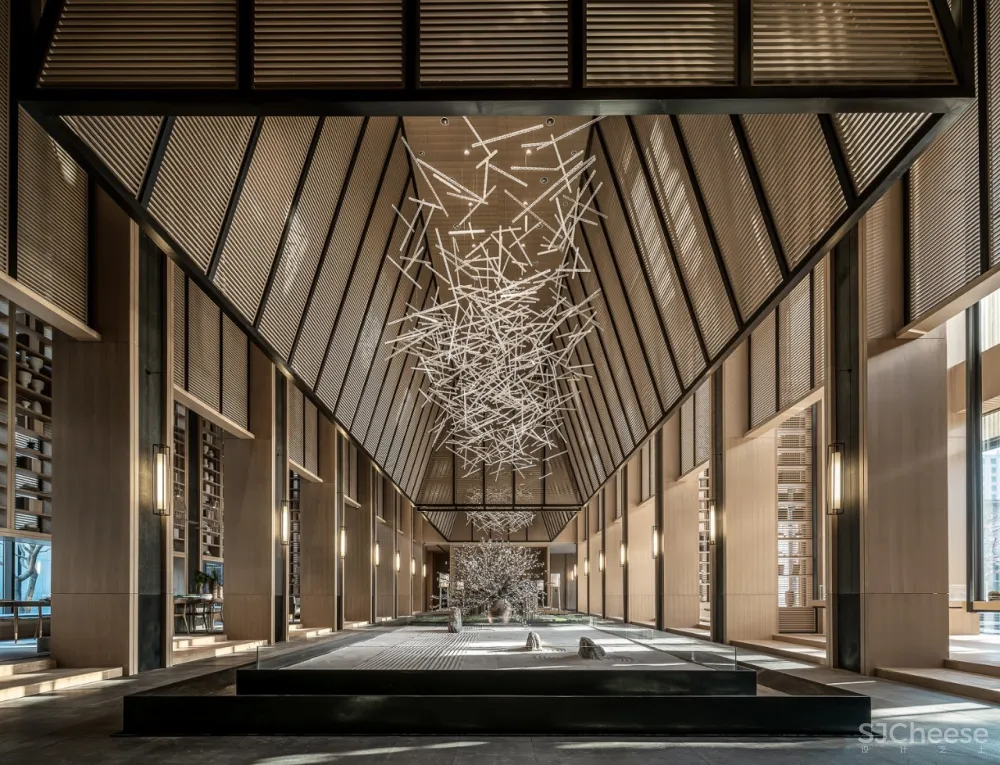 1050㎡东方文化基因营销中心设计，美与生活浑然天成！