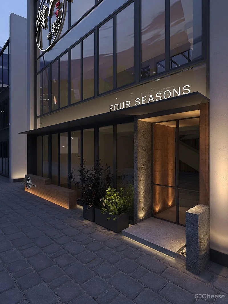 上海樸食四季餐厅设计