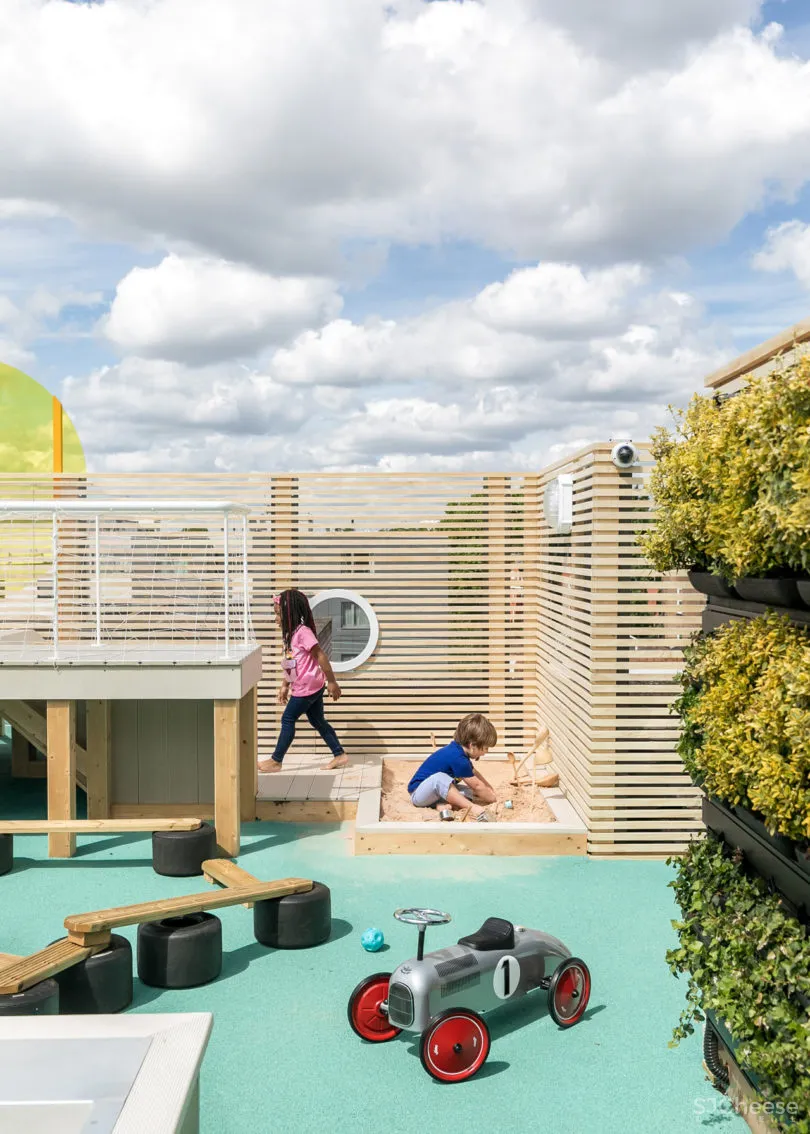 伦敦一家可以托儿的联合办公空间