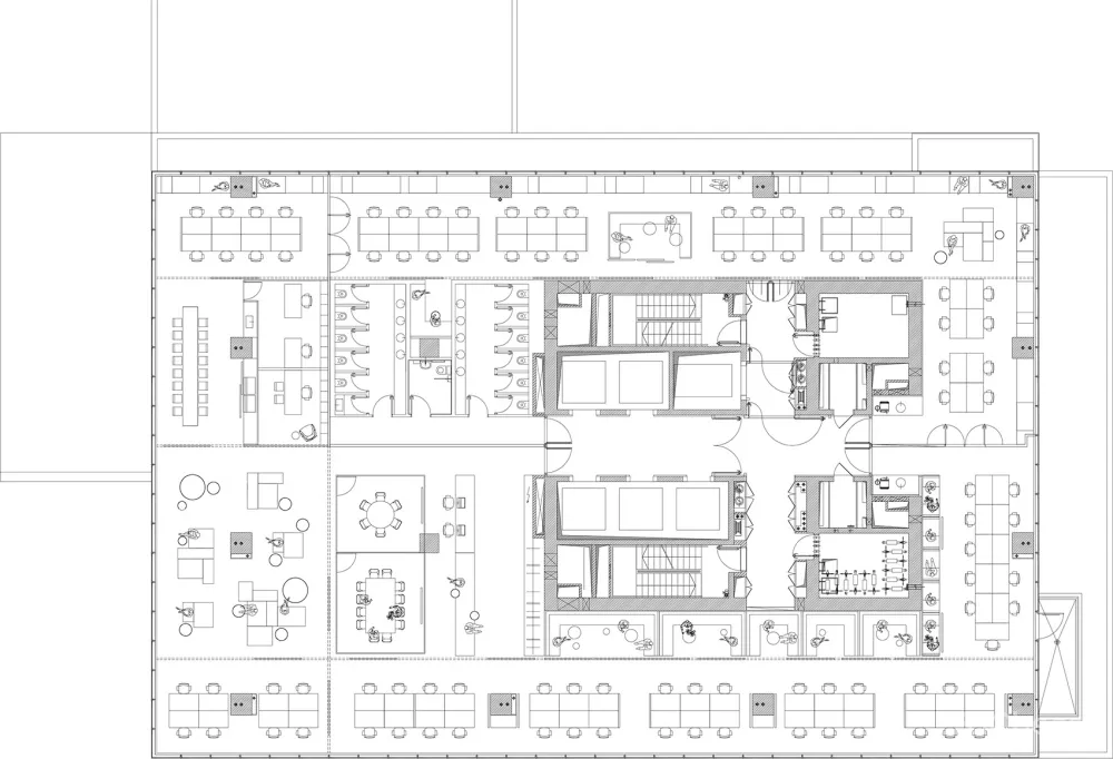 新作 | 特拉维夫 PerimeterX办公室:独具设计感几何工业办公空间