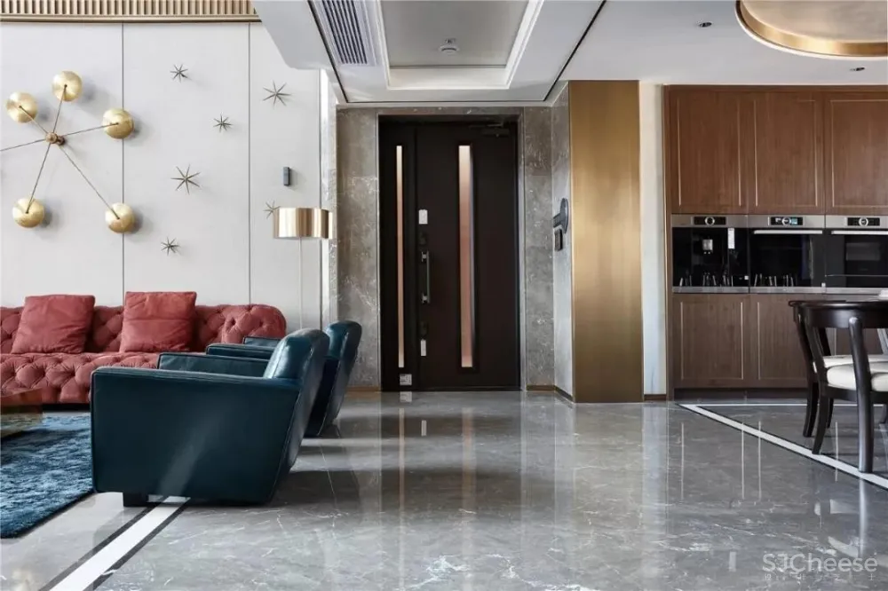 名仕汇设计 | 450㎡顶层复式的摩登与优雅!