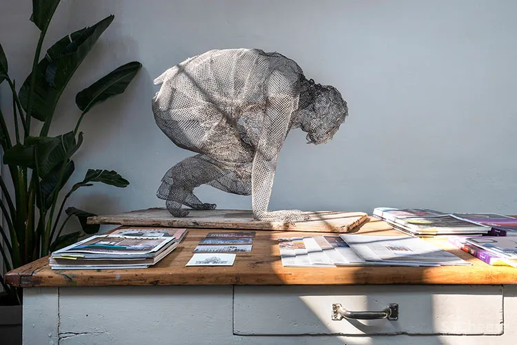 意大利艺术家Edoardo Tresoldi的工作室