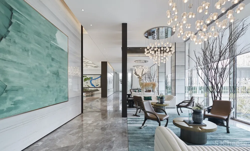 [IF DESIGN] 羽果新作：雅奢宝格丽 --广西阳光城盛湖悦景售楼处