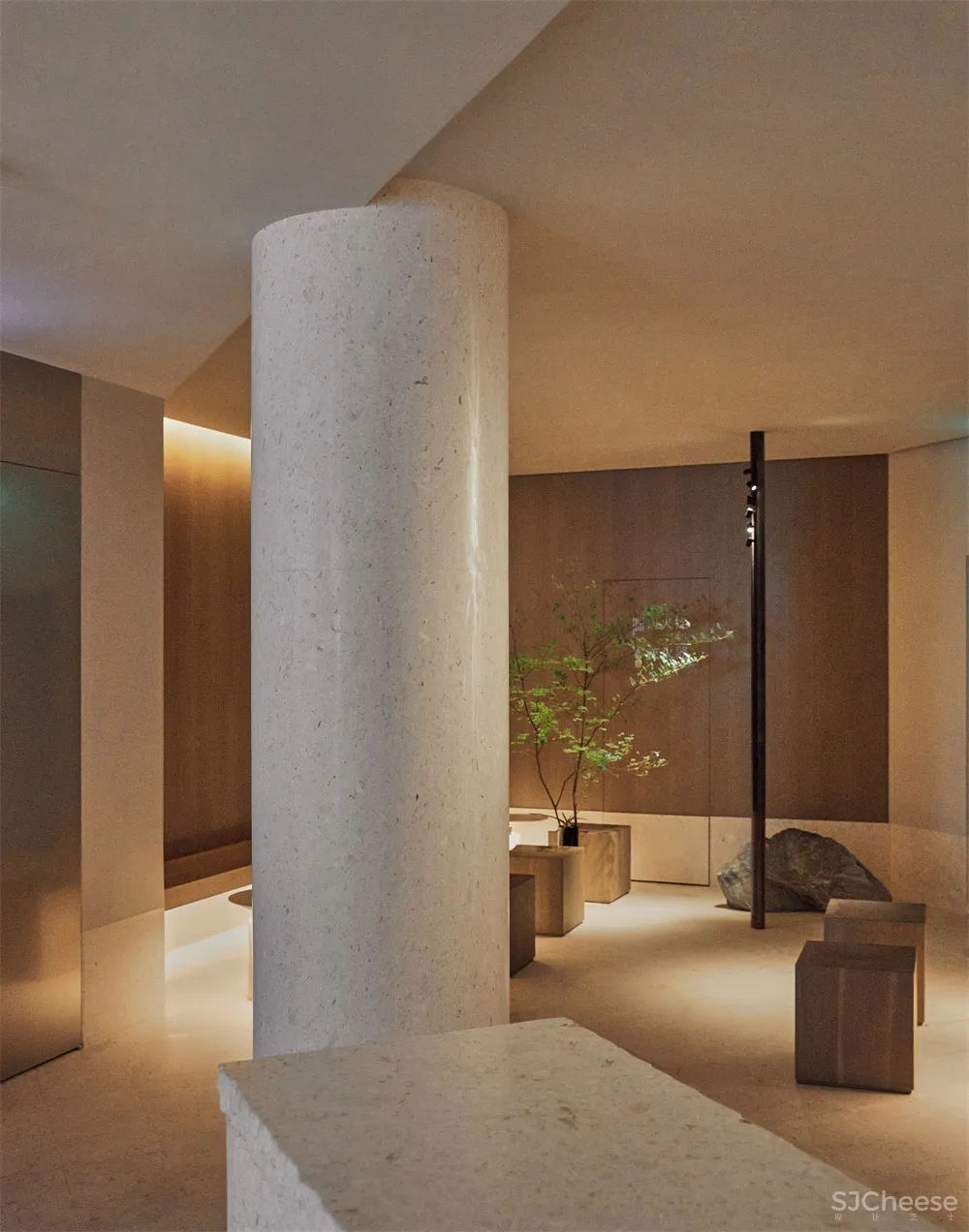 绽放设计 | 城市山水-喜茶厦门磐基名品中心店