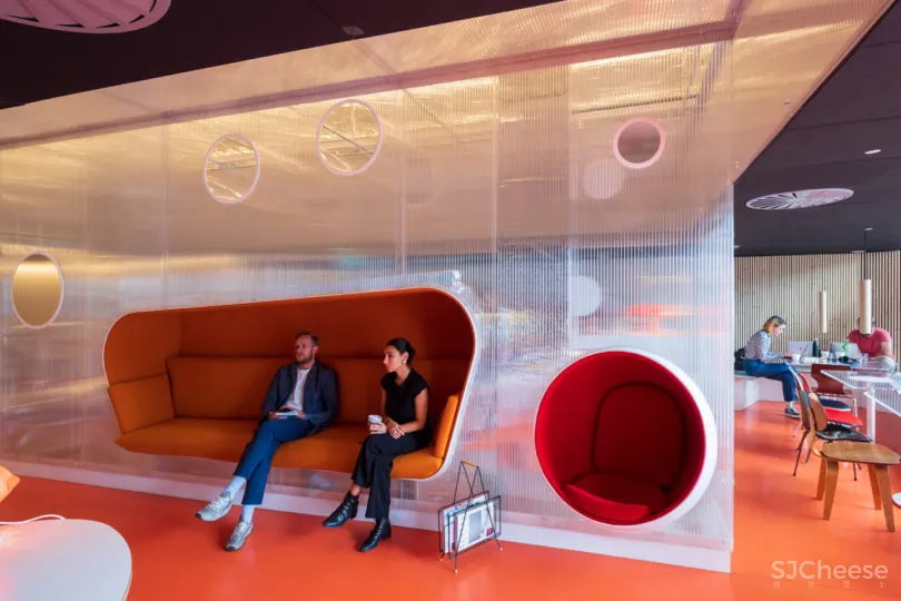 伦敦一家可以托儿的联合办公空间