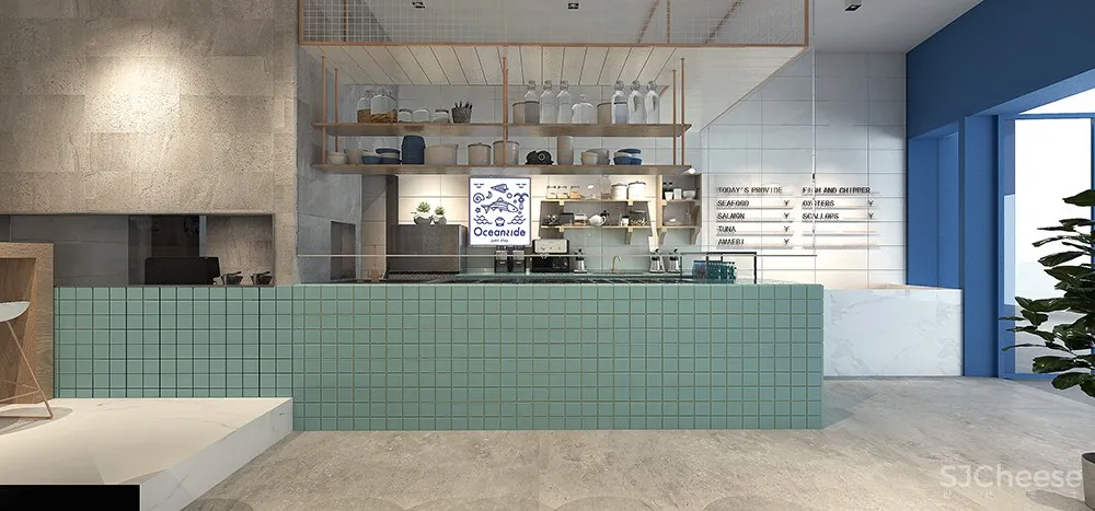 夏威夷风情的海滨轻食餐厅设计