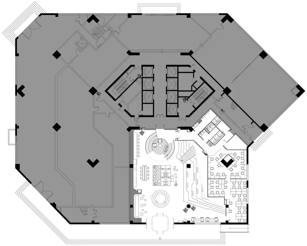 新作 | Ippolito Fleitz Group:上海 SOHO五角场3Q