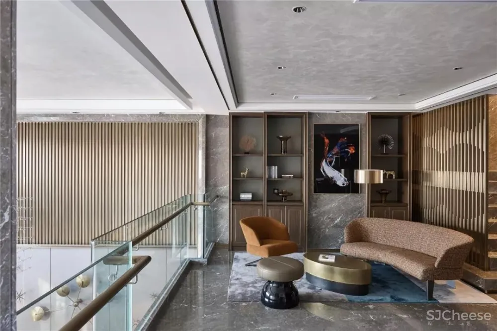 名仕汇设计 | 450㎡顶层复式的摩登与优雅!