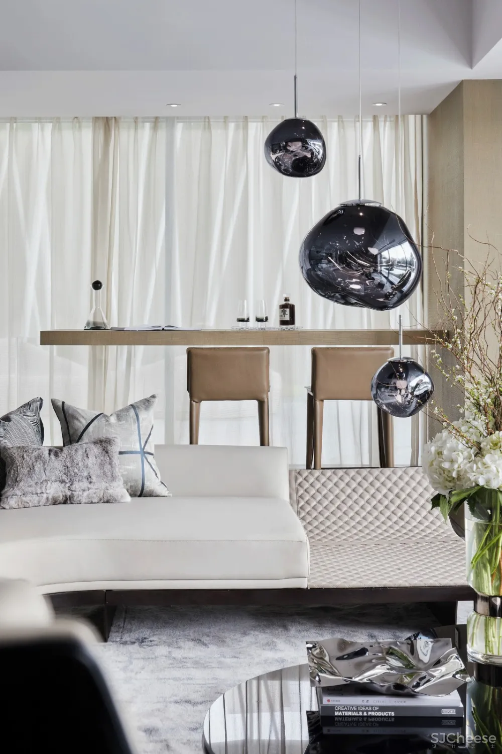 CCD&朴悦设计联袂新作 | 170㎡顶级大平层公寓设计,打造极致细节!