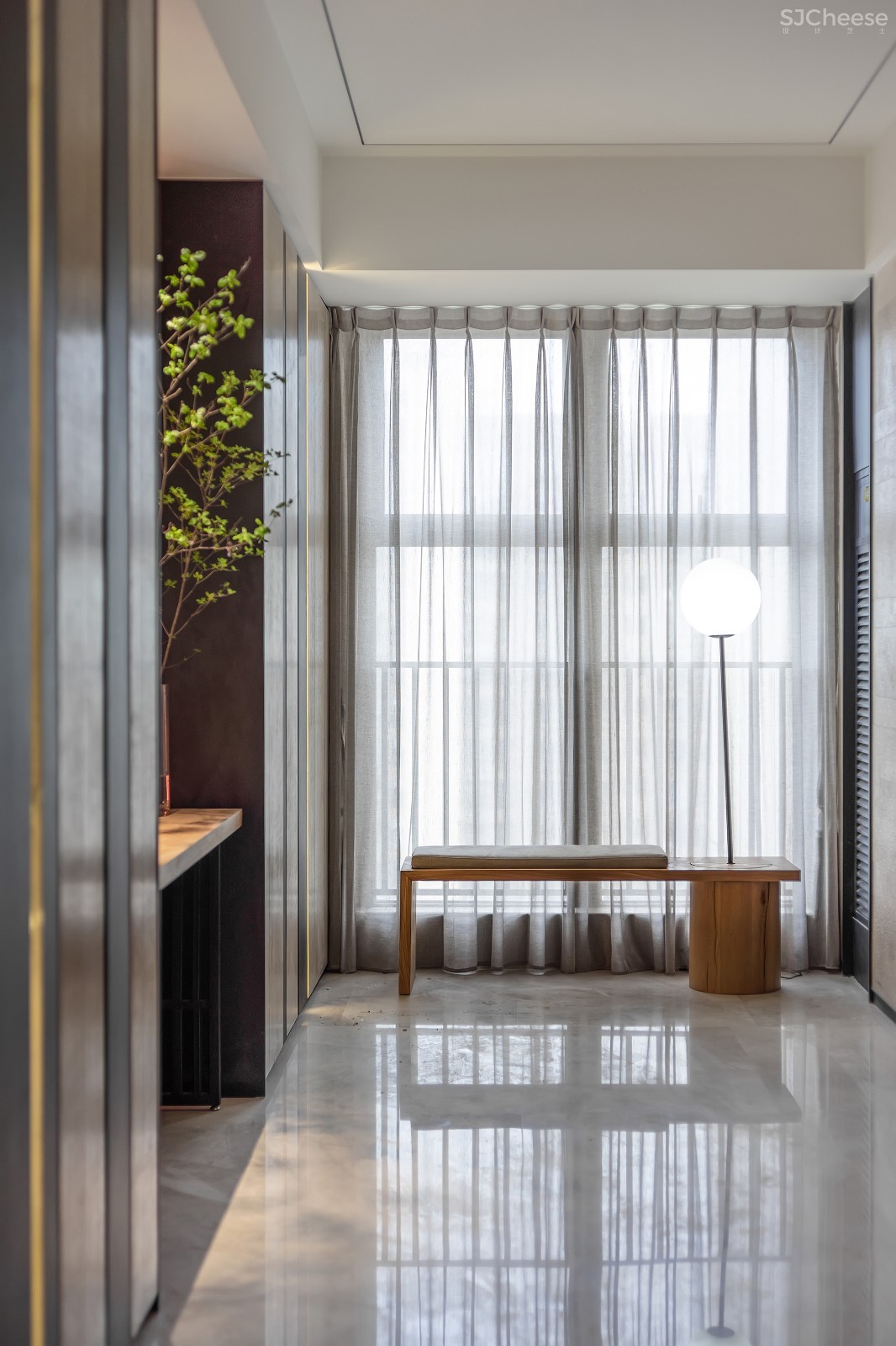 鸿艺源设计丨深圳壹方中心私宅:静雅新中式,风韵自清逸