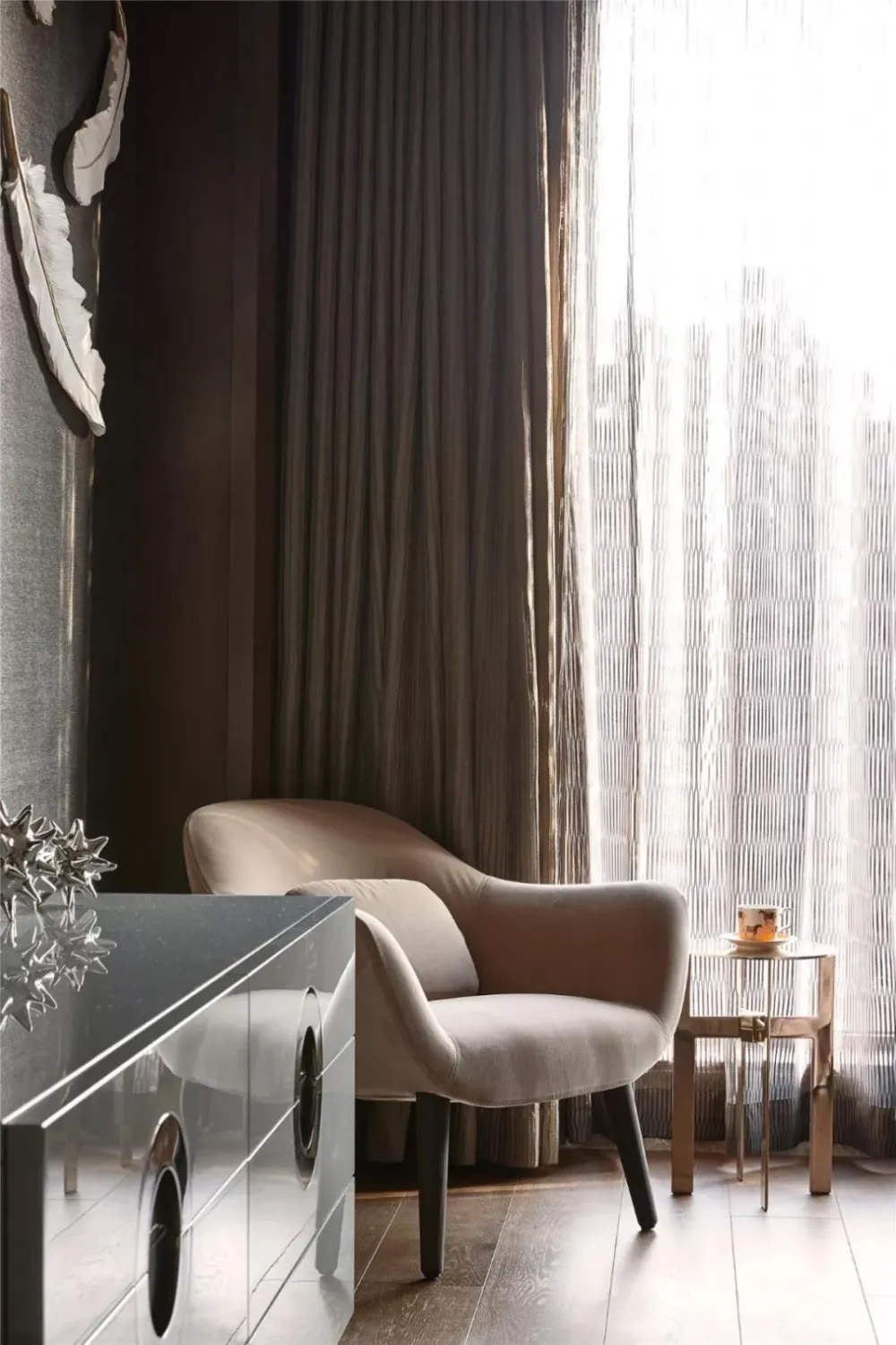 名仕汇设计 | 450㎡顶层复式的摩登与优雅!